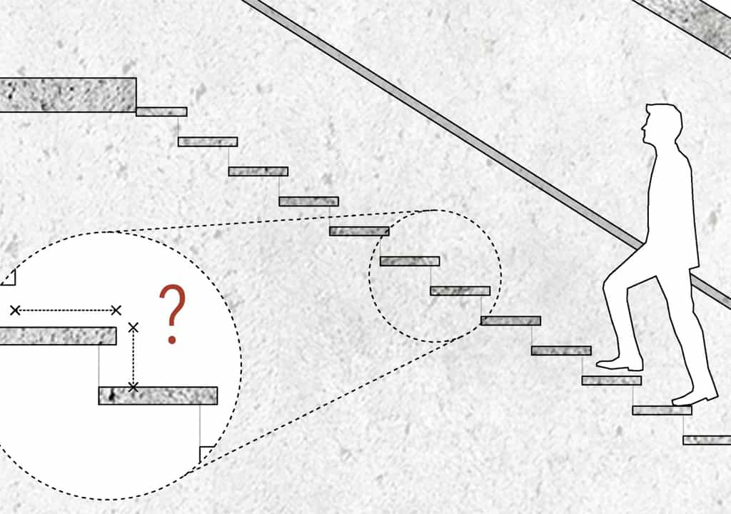 Оптимальные параметры маршевой лестницы