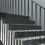 Перила металлические из прута "VVV"