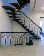 Перила готические с ковкой "Аддамс" — изображение 6