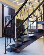 Перила готические с ковкой "Аддамс" — изображение 5