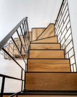 Лестница на металлическом каркасе "Брик" — изображение 2