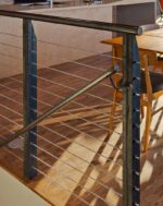 Перила лофт с тросом "Корнер" — изображение 2