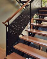 Перила лазерная резка "Кантри"