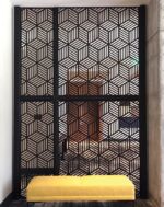 Перегородка лазерная резка "Кубизм"