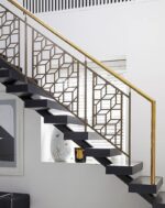 Перила лазерная резка "Кубизм" — изображение 3
