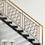 Перила лазерная резка "Кубизм"