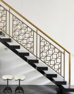 Перила лазерная резка "Кубизм"