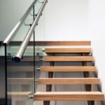 Перила на точечных держателях "Стекло А"