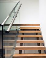 Перила на точечных держателях "Стекло А"