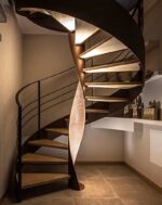 Лестница винтовая со ступенями ясень "Эскада" — изображение 3