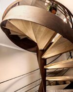 Лестница винтовая со ступенями ясень "Эскада" — изображение 7