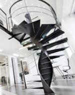 Лестница винтовая металлическая "Скульптура" — изображение 6