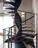 Лестница винтовая металлическая "Скульптура" — изображение 2