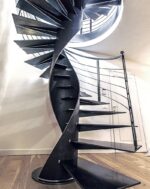 Лестница винтовая металлическая "Скульптура"