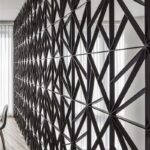 Перегородка стационарная металлическая "Ажур"