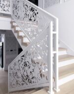 Перила лазерная резка "Гжель" — изображение 2