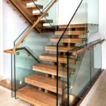 Перила на точечных держателях "Триплекс Д"