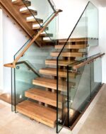 Перила на точечных держателях "Триплекс Д"