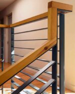 Перила с деревянными поручнями "Директ" — изображение 2