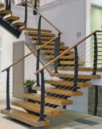 Перила лофт с тросом "Хокер" — изображение 2