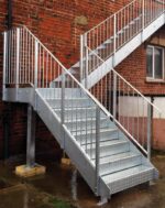 Лестница металлическая лофт "Индастриал" — изображение 2