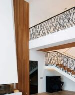 Перила с деревянным поручнем "Нитки Д" — изображение 4