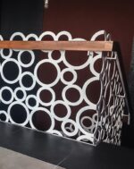 Перила лазерная резка "Кольца" — изображение 2