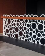 Перила лазерная резка "Кольца" — изображение 5