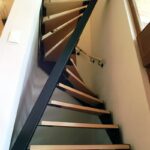 Лестница винтовая компактная "Косая стойка"