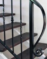 Перила металлические с ковкой "Смит" — изображение 2