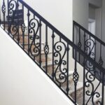 Перила с ковкой "Вензель"
