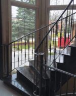 Перила металлические с ковкой "Италика" — изображение 4