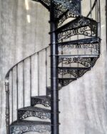 Лестница винтовая металлическая "Кружевная" — изображение 2