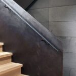 Перила лофт "Лист металла"