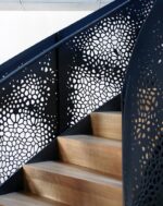 Перила лазерная резка "Лофт винтаж"