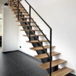 Лестница на металлокаркасе "МоноЛофт"