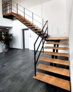 Лестница на металлокаркасе "МоноЛофт" — изображение 4