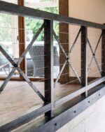 Перила металлические с тросом "Берта" — изображение 3