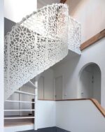 Лестница винтовая лазерная резка "Макраме" — изображение 4