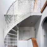 Лестница винтовая лазерная резка "Макраме"