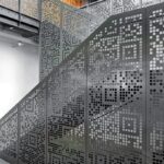 Перила лазерная резка "Матрица"