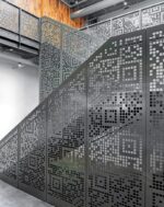 Перила лазерная резка "Матрица"