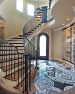 Перила металлические с ковкой "Каталония" — изображение 2