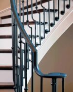 Перила металлические с ковкой "Каталония"