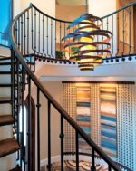 Перила металлические с ковкой "Каталония" — изображение 4