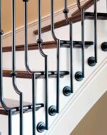 Перила металлические с ковкой "Каталония" — изображение 5