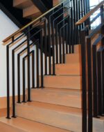 Перила с деревянными поручнями "Менора" — изображение 2