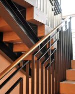 Перила с деревянными поручнями "Менора" — изображение 3