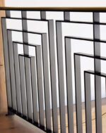 Перила с деревянными поручнями "Менора" — изображение 4