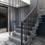 Перила лофт металлические "Камертон"